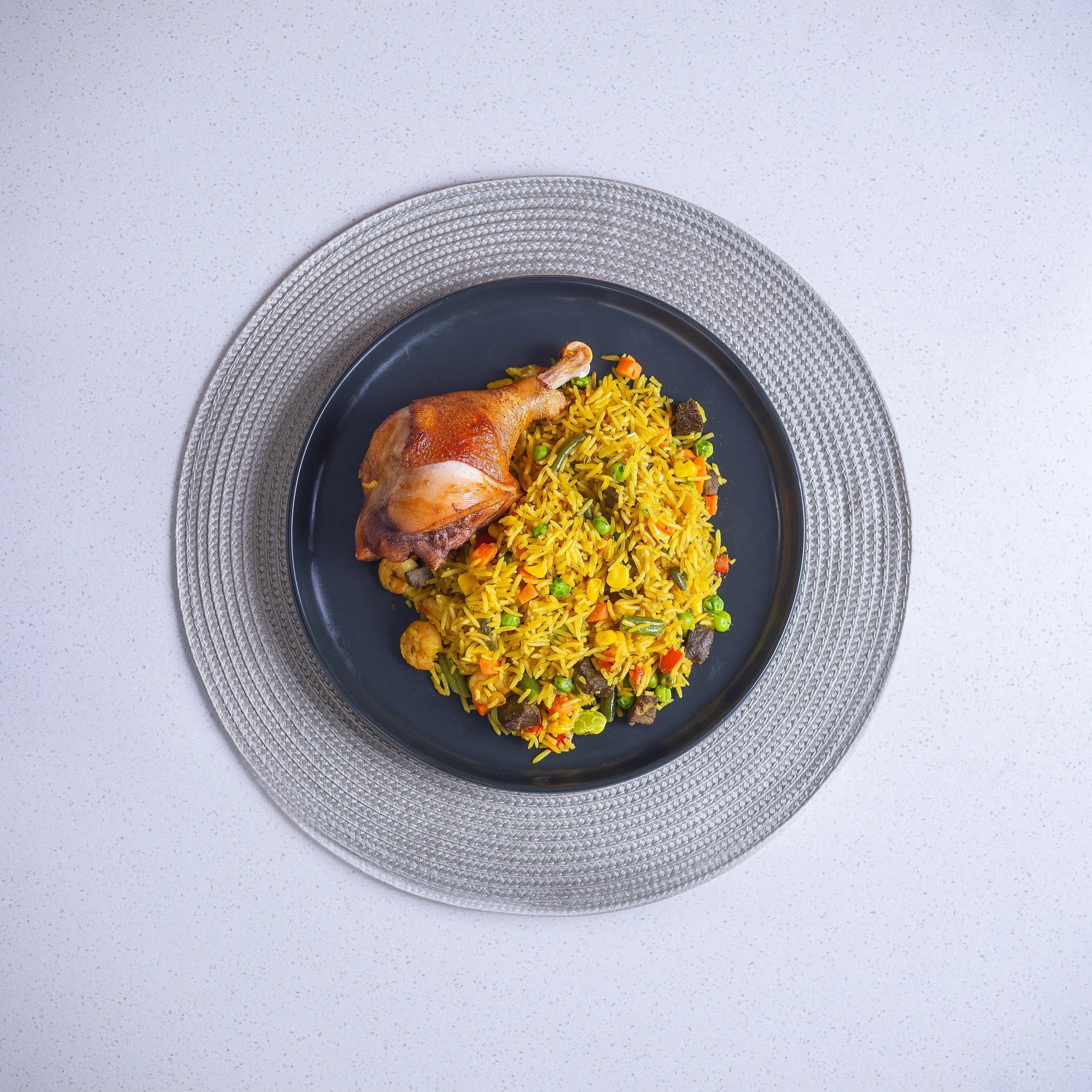 Authentic Nigerian Fried Rice in Edmonton - Emgees African Restaurant